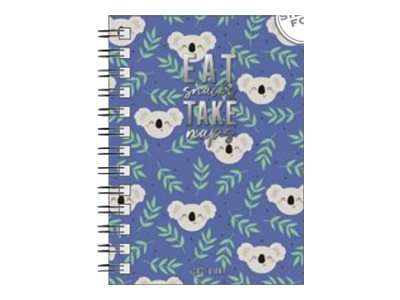 Agenda Civil Journalier Koalas X Cm Legami Blanc