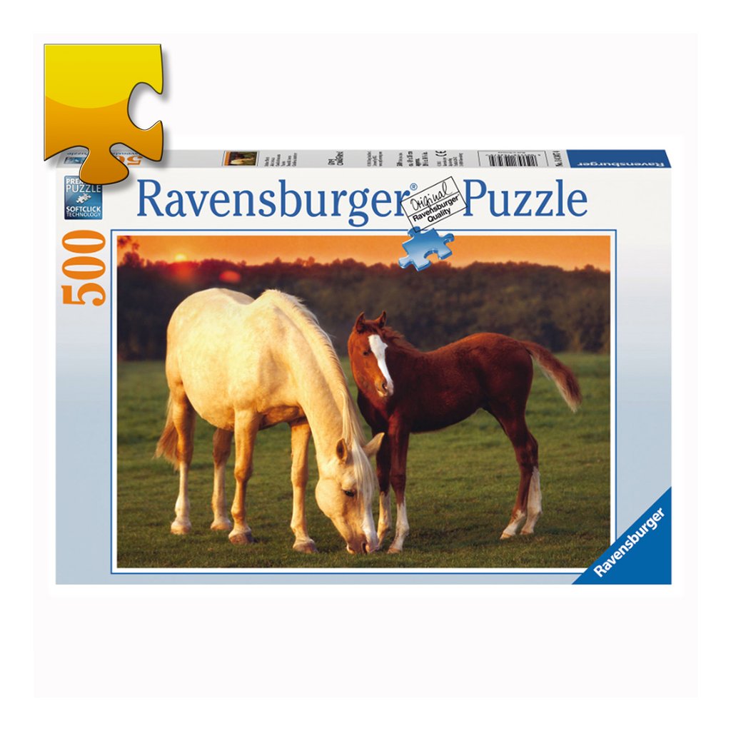 Puzzle Pi Ces Jolis Chevaux Ravensburger X Cm Cultura