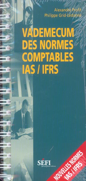 Vademecum Des Normes Comptables Ias Et Ifrs Livre