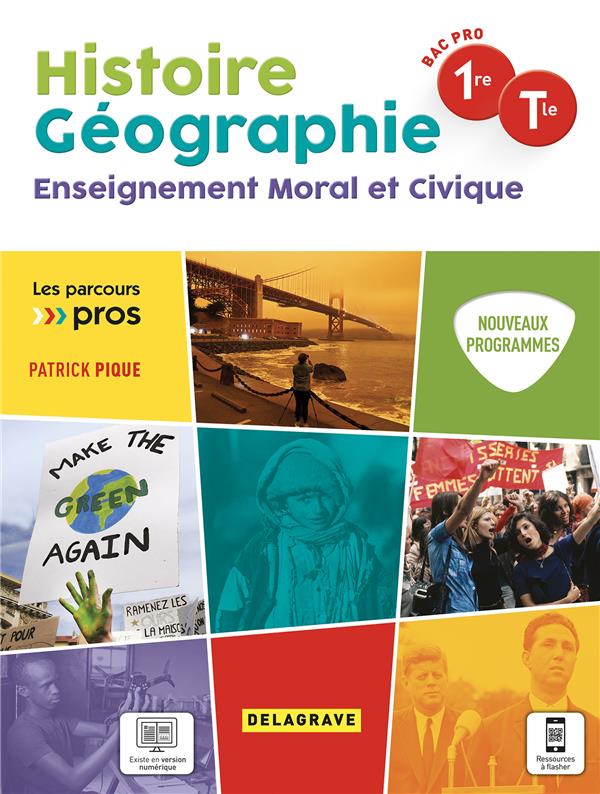 Les parcours pro histoire géographie EMC 1re terminale Bac pro