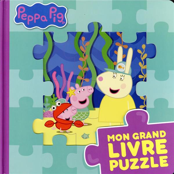 Peppa Pig Mon Grand Livre Puzzle Collectif Livres