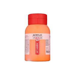 Peinture Acrylique Orange Azo Pot De Ml Talens Art