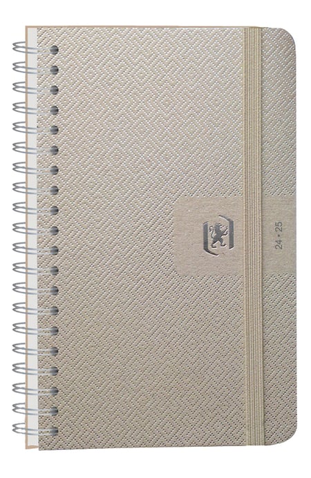 Agenda Scolaire Journalier 2023 2024 Nude 12 X 18 Cm Oxford