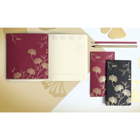 Agenda Civil Semainier Eurotime Ginkgo X Cm