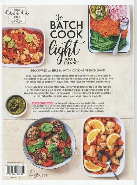 Je Batch Cook Light Toute L Ann E Menus Sant Au Fil Des Saisons