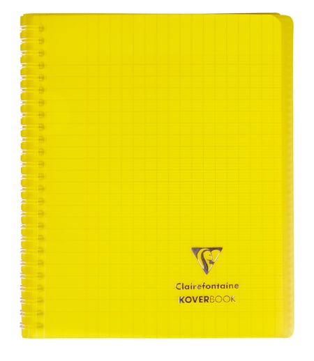 Cahier Polypro Spirales X Cm Koverbook Clairefontaine