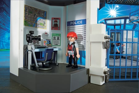 Playmobil Commissariat De Police Avec Prison 6919 Playmobil