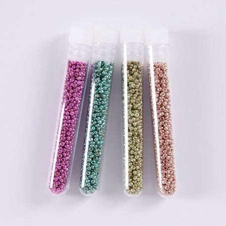 Tubes De Perles De Rocaille Tons M Tallis S Cr Alia L Univers De