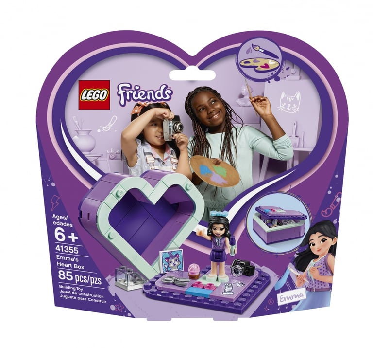 La boîte cœur d Emma LEGO Friends 41355 Cultura