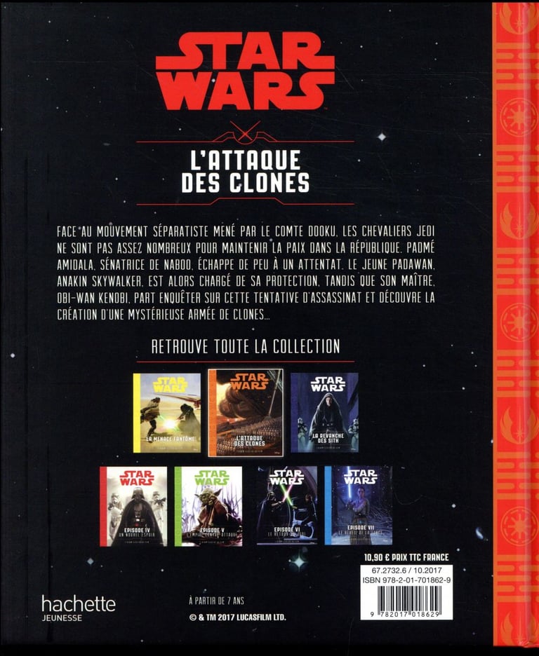 Star Wars Pisode Ii L Attaque Des Clones L Album Illustr Du