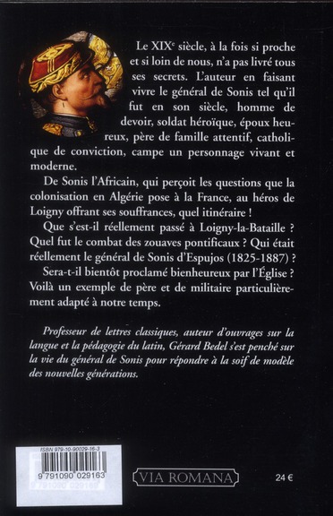 Le général de sonis Gérard Bedel Religions et Spiritualité