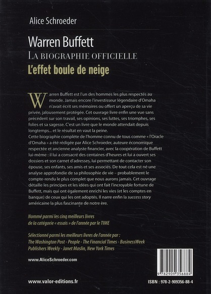 Warren Buffett La Biographie Officielle L Effet Boule De Neige