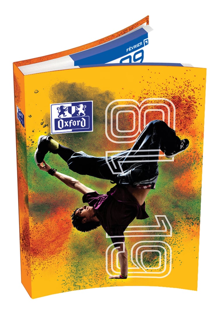 Agenda Journalier Oxford Sport Spirit Dance Format X Cm