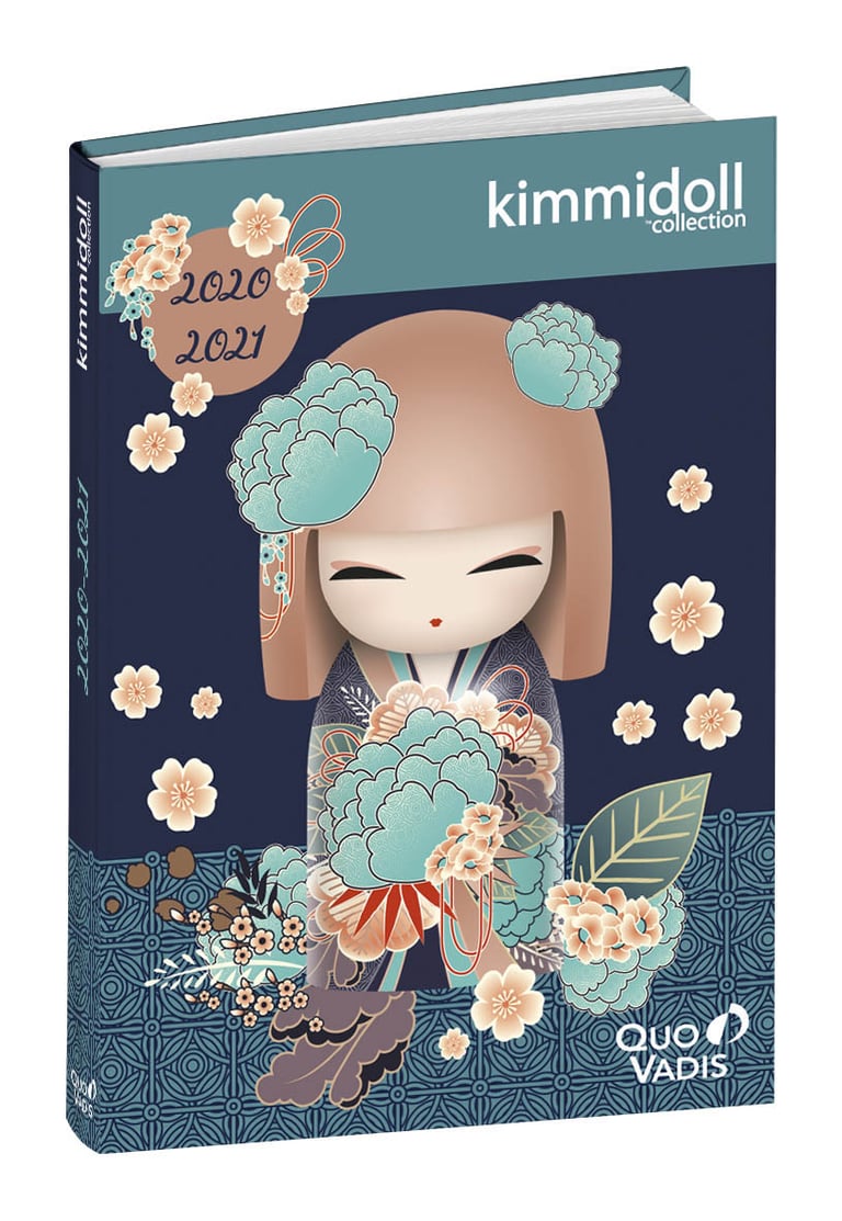 Agenda Scolaire Journalier Kimmidoll X Cm Quo