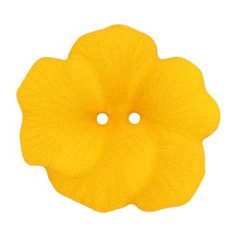 Bouton Fleur Tropicale Jaune Mm Unit Boutons Customisation