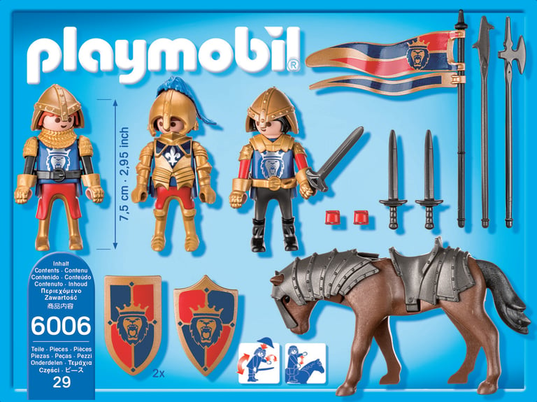 Chevaliers Du Lion Imp Rial Playmobil Knights Cultura