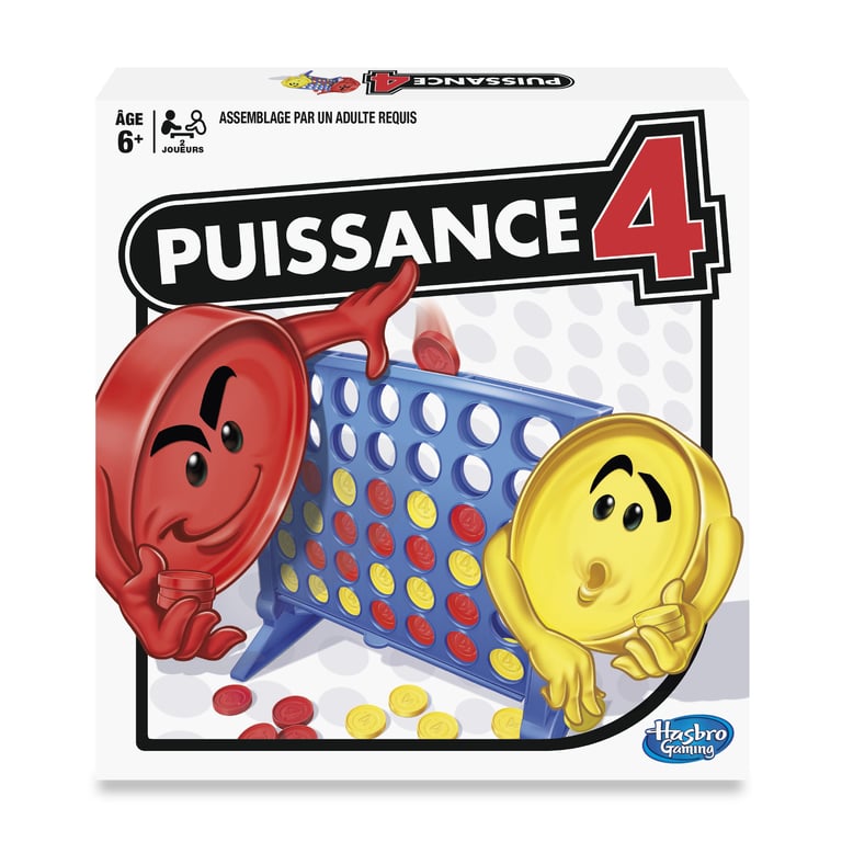 Puissance 4 Jeu de societe de stratégie Jeux classiques Cultura