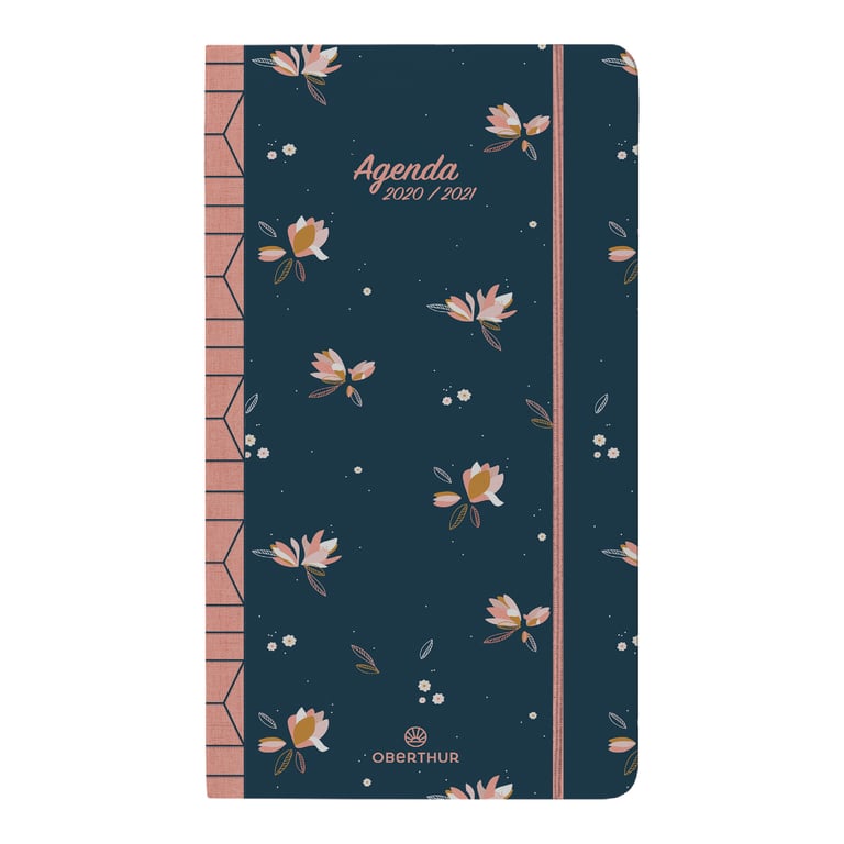 Agenda Scolaire Semainier 2020 2021 Sakura 9 5 X 17 5 Cm Oberthur