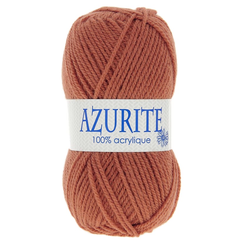 Lot de 10 fils à tricoter Azurite Tradition Terracotta 3830 Fil à