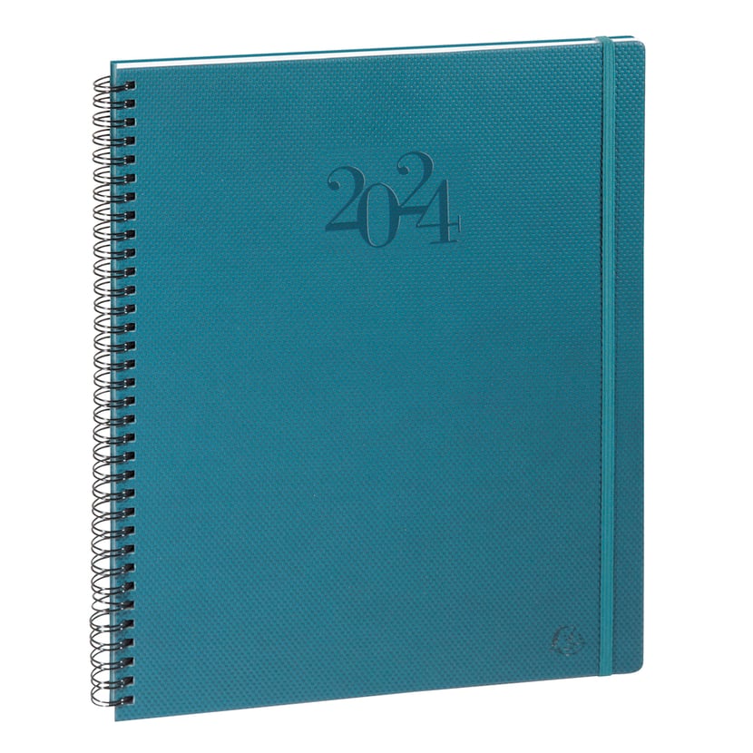 Agenda Civil Semainier 2024 Exacompta Bleu 9 X 14 6 Cm Eurotime