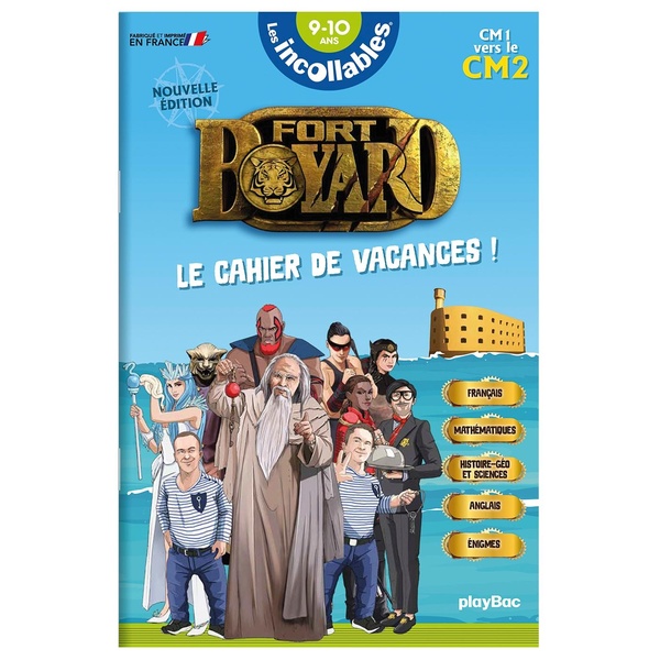 Les Incollables Cahier De Vacances Fort Boyard CM1 Vers CM2