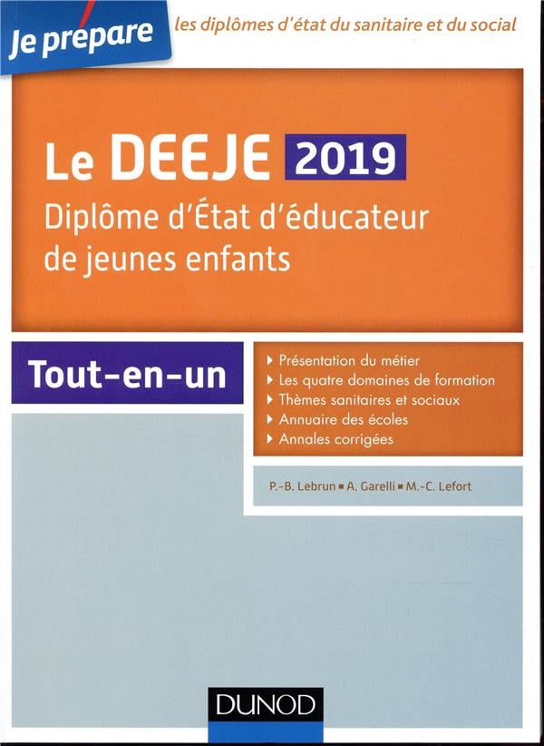 Je Pr Pare Le Deeje Dipl Me D Etat D Ducateur De Jeunes Enfants