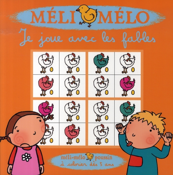 M Li M Lo Poussin Je Joue Avec Les Fables Livres Jeux