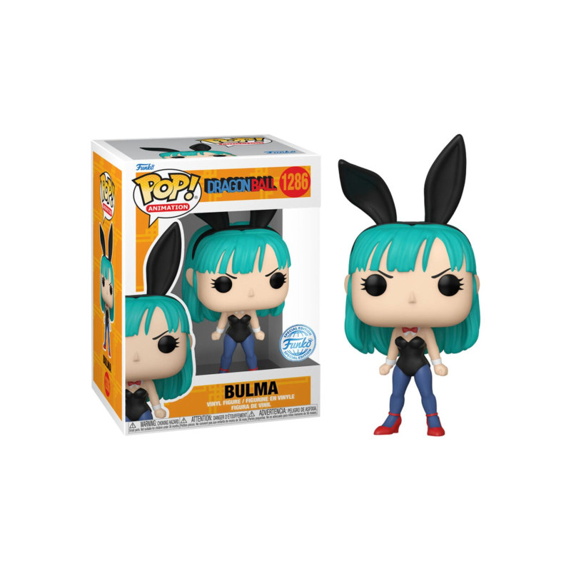 Figurine Funko POP - Dragon Ball - Bulma en costume de lapin - n?�1286 - Objets ?� collectionner 