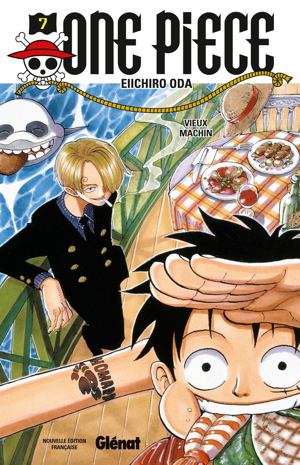 One Piece Correspondance Anime Manga One Piece - Édition originale - Tome 07 - Vieux machin : Eiichiro Oda -  9782331010156 - Shonen ebook - Manga ebook - Ebook BD - Manga - Humour |  Cultura