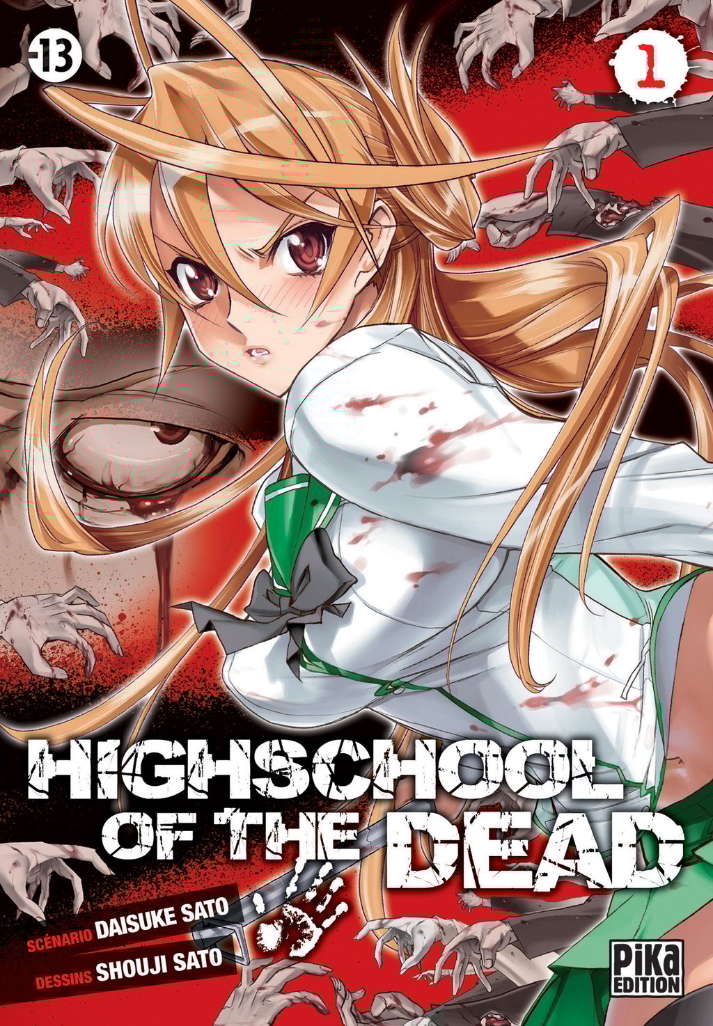 Highschool Of The Dead Highschool of the Dead T01 : Daisuke Sato - 9782811628031 - Seinen ebook -  Manga ebook - Ebook BD - Manga - Humour | Cultura