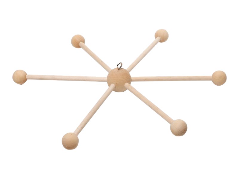 Support D Accroche Pour Mobile En Bois Crealia Supports Bois Cultura