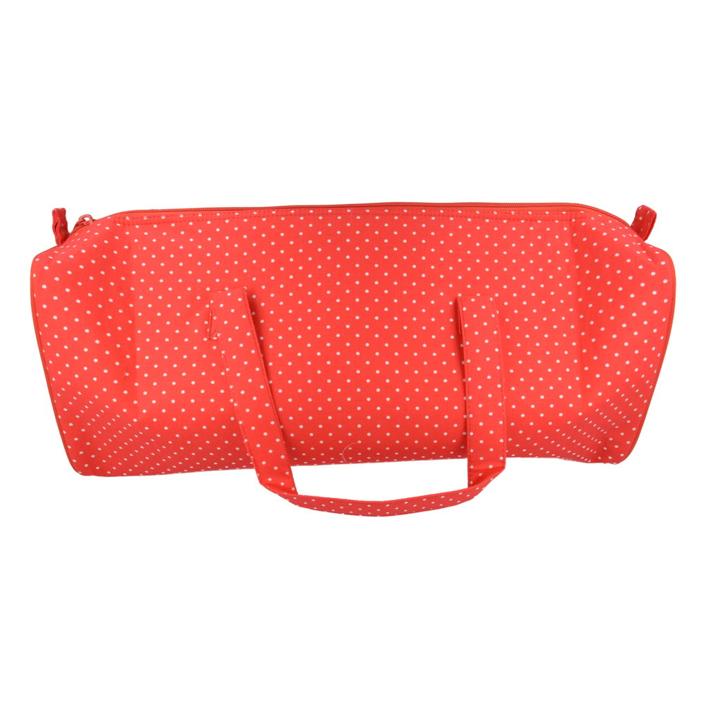 Sac De Vol Soren Rétro Rouge Et Blanc - Bandoulière Réglable - Occasion Très Bon état