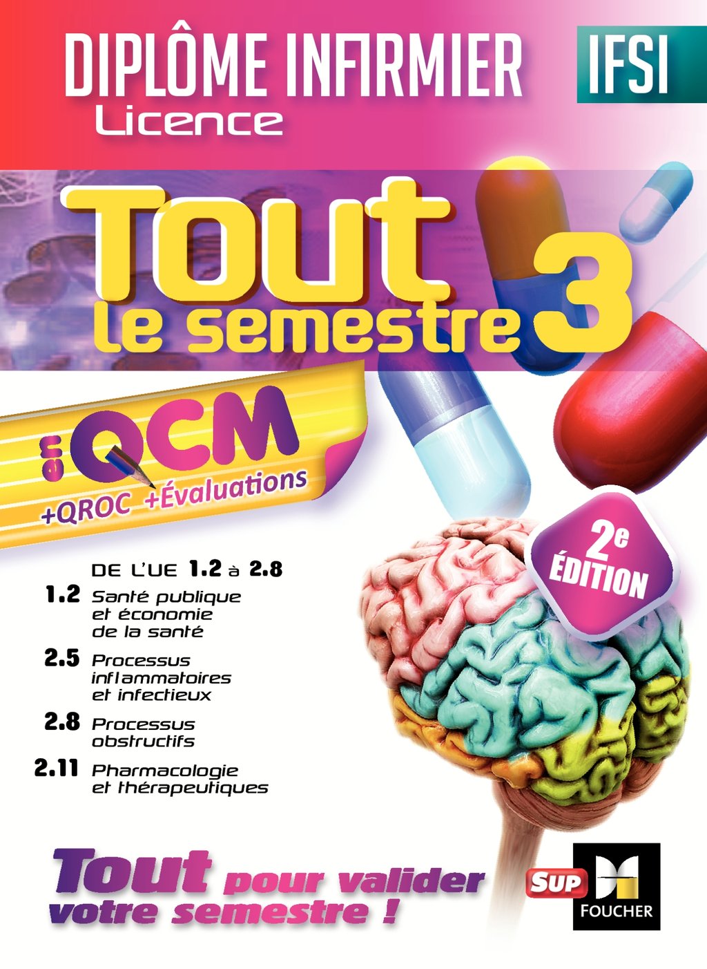 Qcm Ifsi Gratuit Semestre 1 En Ligne IFSI Tout le semestre 3 en QCM et QROC - Diplôme infirmier - 2e édition :  Kamel Abbadi - 9782216159222 - Ebook sur la Médecine - Ebook Sciences &  Techniques | Cultura
