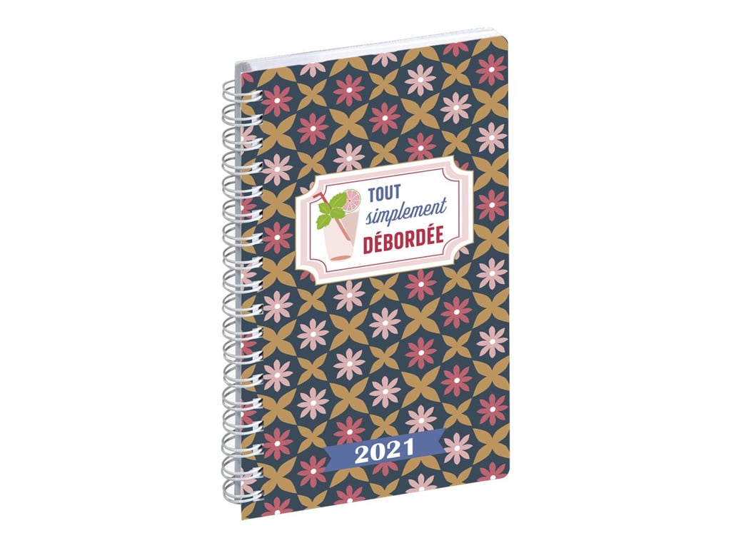 Agenda Semainier Exacompta 2025 Dodo & Cath - 15x17 Cm Spiralé - Semaine Sur 2 Pages Avec Calendrier Mensuel