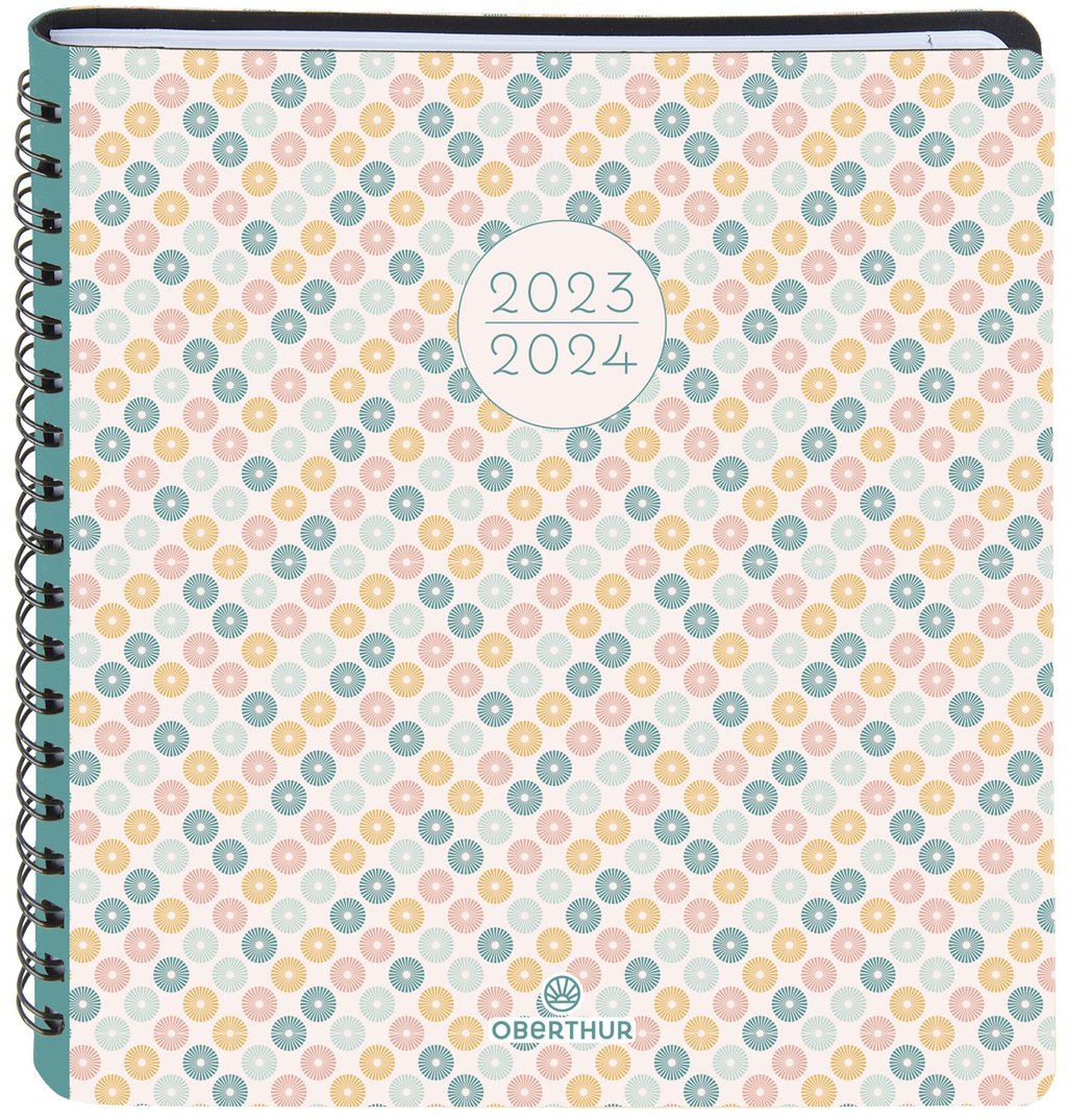 Agenda Scolaire Semainier Graphik X Cm Oberthur Ethnic Agendas