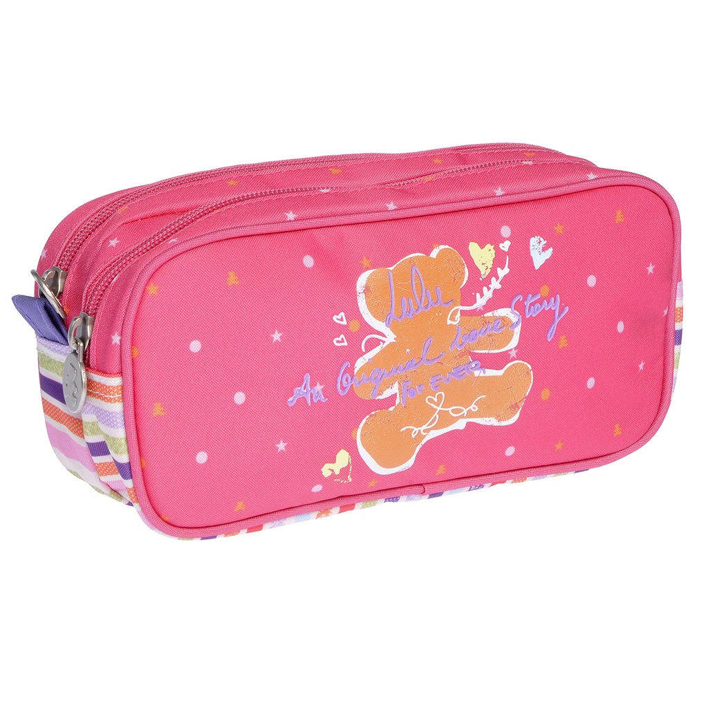 1 Trousse Lulu Castagnette Confettis 2 Compartiments