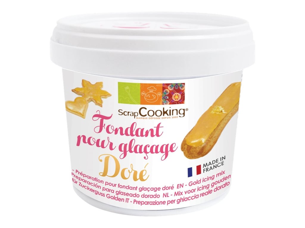 Préparation Fondant Blanc Scrapcooking - 500g - Pour Pâtisserie Et Décoration