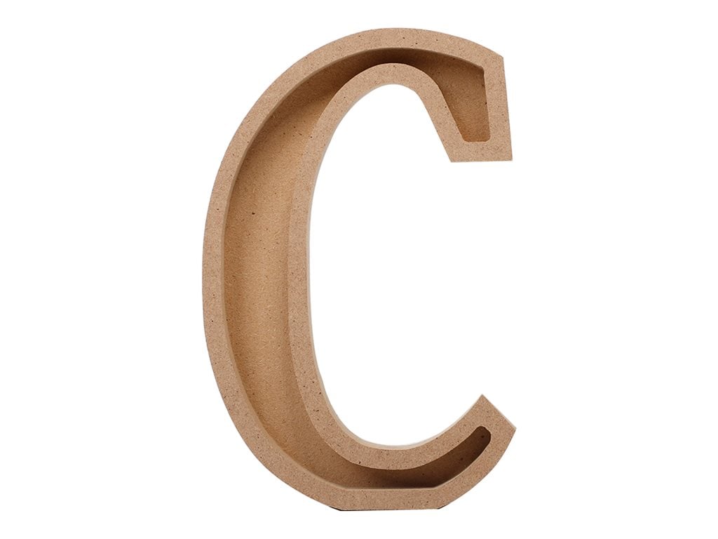 Lettre à Décorer "N" 5cm Naturel