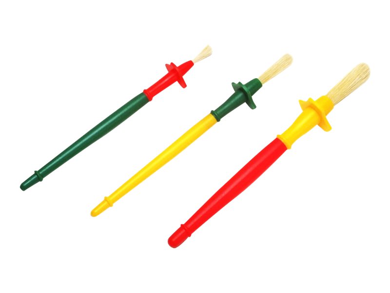 Lot De 3 Brosses éponge En Mousse Avec Long Manche Réglable Pour Café, Verre, Lait, Bouteille De Vin, Bouteille De Bébé, Cuisine (couleur Aléatoire