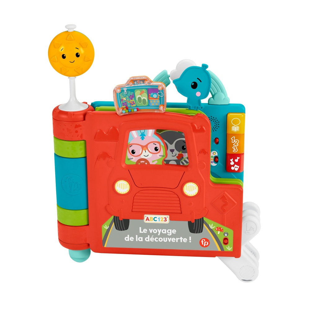 Fisher Price Livre D Activites Geant 2 En 1 Jouet D Eveil Bebe Des 6 Mois Jeux D Eveil Cultura