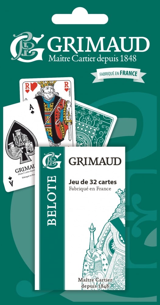 Griaud - Jeu de 54 cartes Superfine - Jeu de cartes