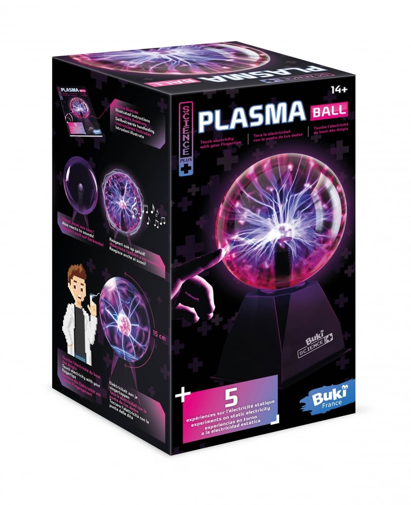 Boule Plasma - Jeux Expériences scientifiques - Jeux scientifiques - STEM | Cultura