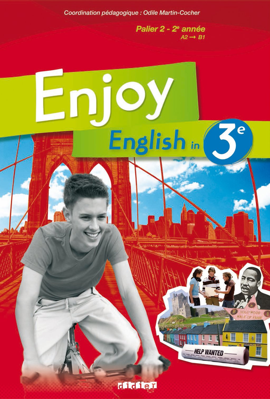 E For English 3e Manuel Numerique Enjoy English 3e - Manuel numérique élève - Méthode d'Anglais Collège :  Odile Martin-Cocher - 9782278078790 | Cultura