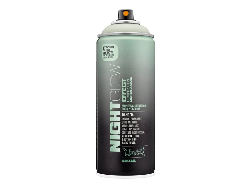 Bombe De Peinture Effect Nightglow Luminescent Green 400 Ml Montana Cultura