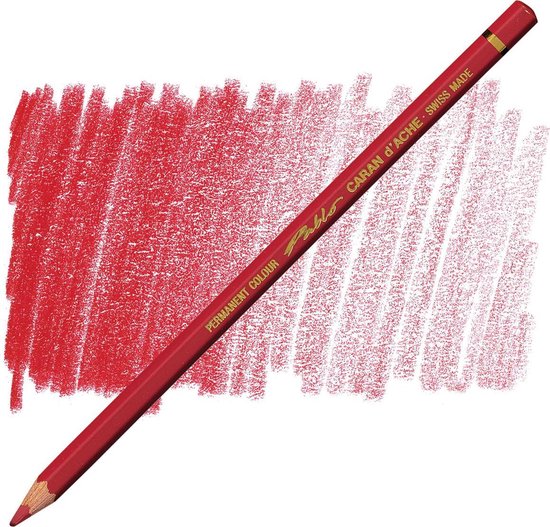 Crayon de couleur Caran d'Ache Pablo rouge indien Crayons de Couleur Adultes Crayons de