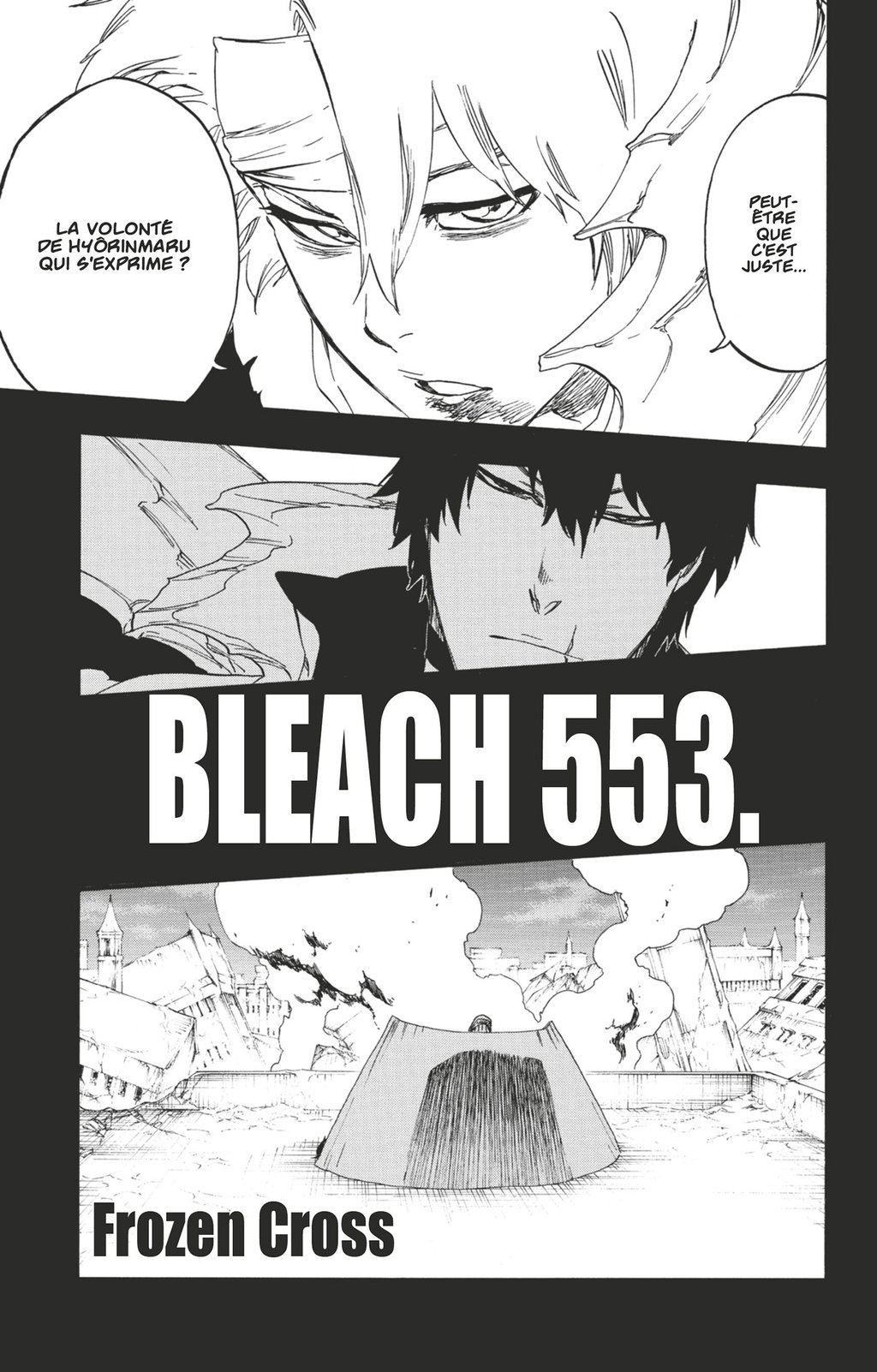Bleach T62 Chapitre 553 FROZEN CROSS 9782331072840 Cultura