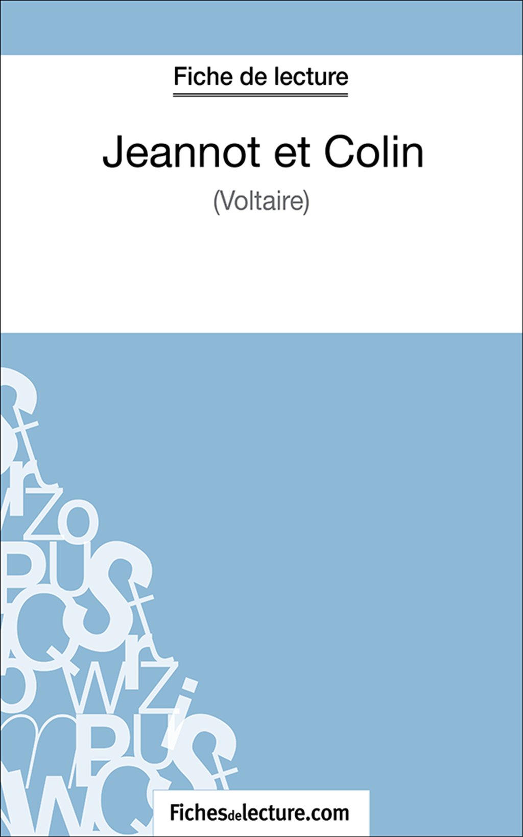 Jeannot Et Colin Résumé Par Chapitre Jeannot et Colin - Analyse complète de l'oeuvre - 9782511032473 - Ebook  littérature | Cultura