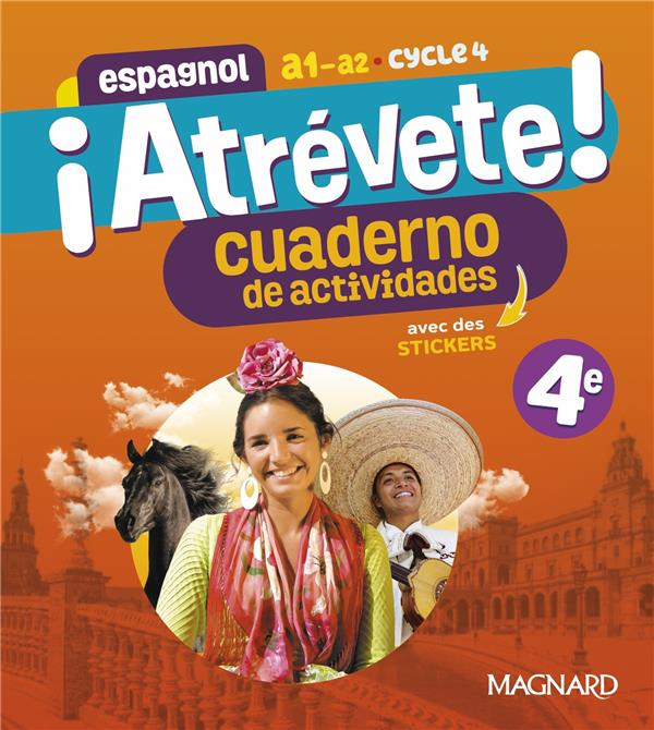 ¡Atrévete! : Espagnol : 4e - Cahier D'activités - 2210117739 - Manuels ...