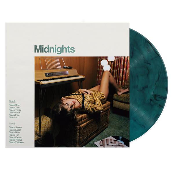 Midnights : jade green edition vinyl : Taylor Swift - Vinyles pop-rock | Cultura