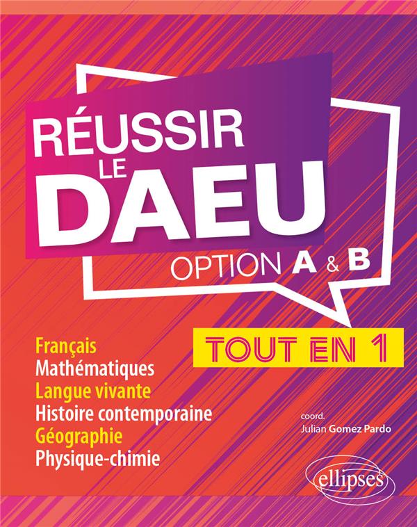 Réussir le daeu tout en 1 option a et b